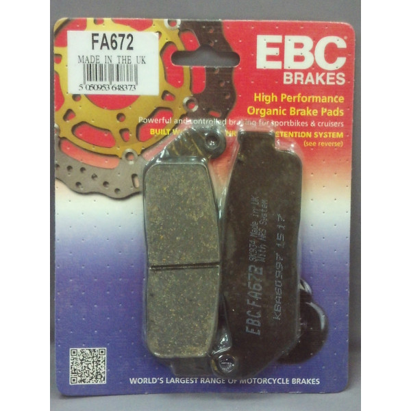 EBC EBC Brake Pads FA672